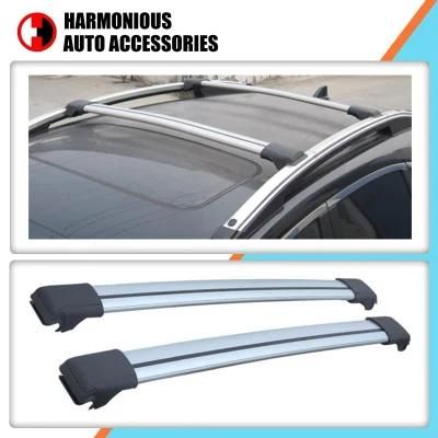 Soundless Alloy Auto Roof Racks Crossbars Luggage Rack Rail Whispbar