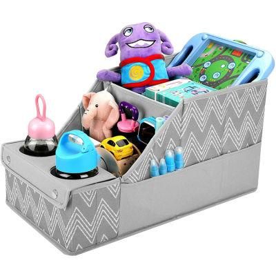 Large Capacity Seat Backseat Toys Storage Collapsible Front &amp; Backseat Car Organizer Multifunctional Car Organization for Kids