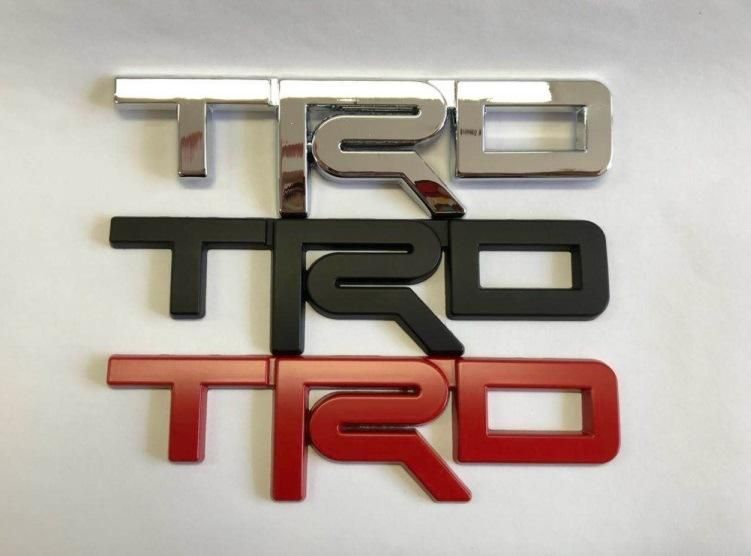3D Glossy Black ABS Plastic Letter Nameplate Car Body Sticker