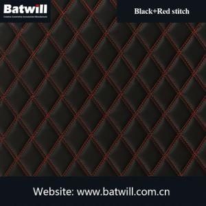 Good Quality Diamond Leather Fabric 5D Car Floor Mat Material Rolls