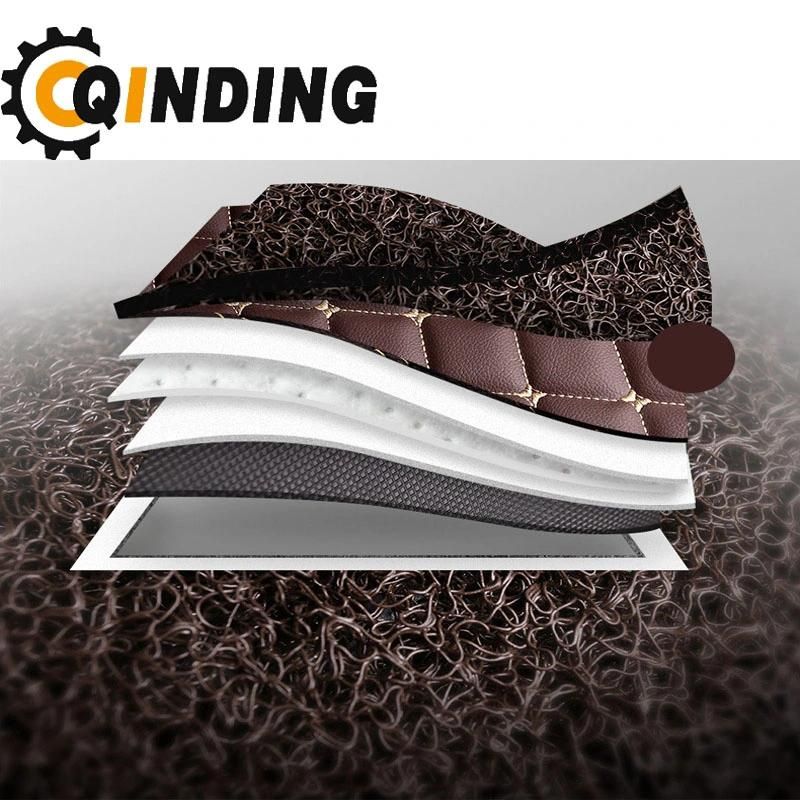 New Design All Weather Washable 3PCS Full Set 3D TPE Leather Car Foot Mat
