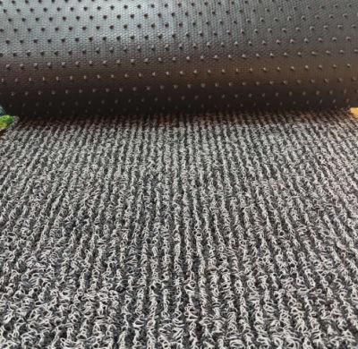 100% PVC Eco Friendly Car Decoration PVC Spike Backing Plastic Coil Mat Carpet in Roll