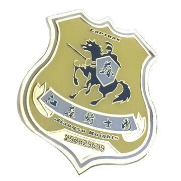Car Badge with Custom Emblem for Car Club