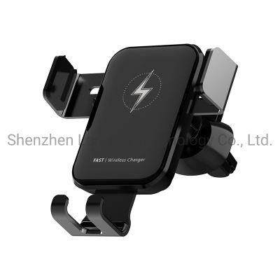 Qi Wireless Car Charger, 15W Fast Charger Auto-Clamping Car Phone Holder