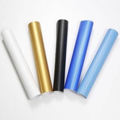 Car Body Sticker/3D Carbon Fiber PVC Sticker/Self Adhesive Vinyl Car Accessories/PVC Film/Vinyl Wrap Car Roll Sticker