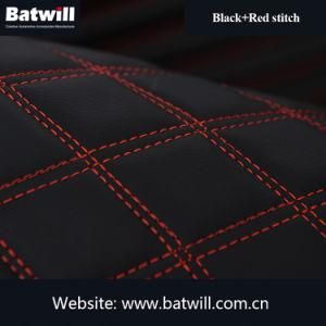 Diamond Stitch PU Leather Foamed Material for Making Car Mats