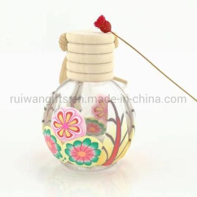 Wholesale Car Air Freshener Bottle 15ml with Wooden Cap, Can Laser Logo