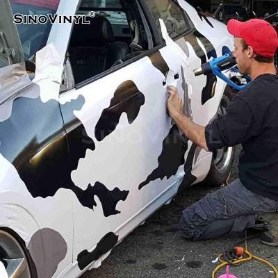 SINOVINYL OEM Customs Printed Gloss Matte Graphic Design Car Wraps Camouflage Vinyl Sticker