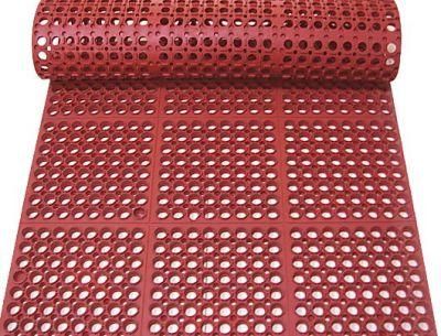 Anti-Slip Rubber Sheet, Rubber Mat, PVC Coil Mat with Black, Red, Blue, Green, Grey, Brown, Beige