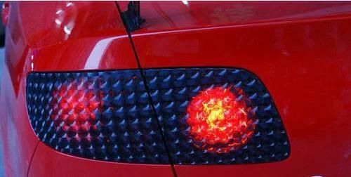 Idealmax Car Wrap Headlight Tint Film Chameleon Light Black