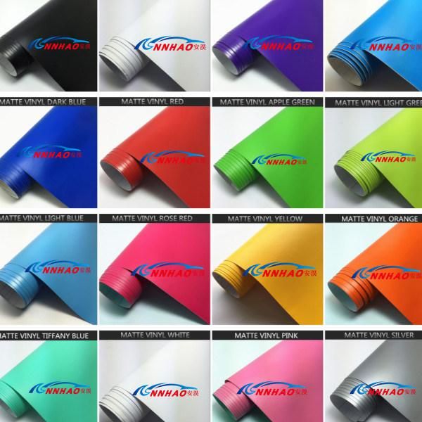 Air Release Car Interior or Exterior Decoration Film Purple Matte Car Wrapping Foil