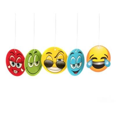 Various Emoji Car Air Freshener with Scent