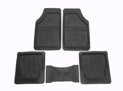 Universal 5PCS Rubber Car Floor Mats All Weather Protection
