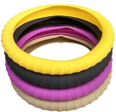 Antiskid Washable Silicone Car Steering Wheel Cover