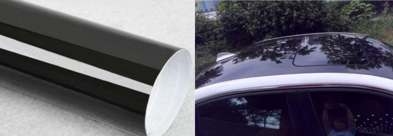 1.35*14m PVC Material Self Adhesive Vinyl Sticker Car Roof Window Protection Film