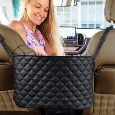Automotive Console Organizer Universal Handbag Holder for Car Front Seat Auto Storage Accessories for Men Women Interior
