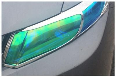 Idealmax Car Wrap Headlight Tint Film Chameleon Light Blue