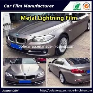 Metal Vinyl Film for Vehicle Wrapping