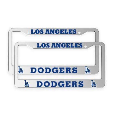Custom and Wholesale MLB Los Angeles Dodgers License Plate Frame, MLB Team License Plate Frame, Aluminum License Plate Frame