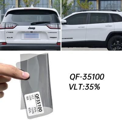 5% Charcoal Reflective Metallic Car Solar Window Glass Tint Film