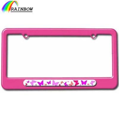 Low Price MOQ Auto Part Plastic/Custom/Stainless Steel/Aluminum ABS/Classic Carbon Fiber License Plate Frame/Holder/Mold/Cover