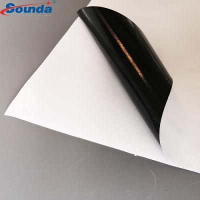 PVC Self Adhesive Vinyl Waterproof for Car 140g Blackglue