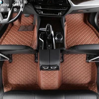 Wholesale Environment-Friendly Leather Special Anti Slip 5D Car Floor Mats