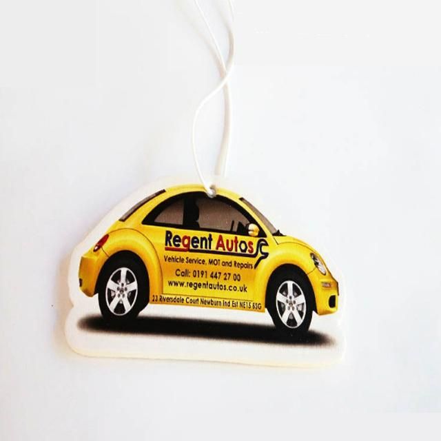 Wholesale Paper Car Air Freshener with Custom Shape