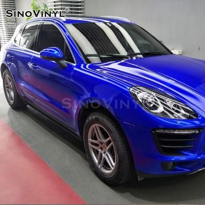 SINOVINYL Vinyl Custom Body Stickers Waterproof Super Glossy Automobile Wrap Car Cover Body