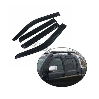 Acrylic Plastic Window Visors Wind Sheilds for Navara D40