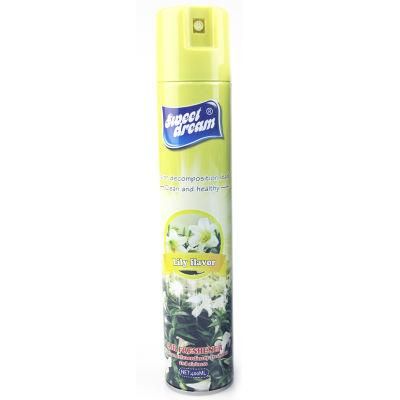 Hot Sale Canned Air Freshener Rose Scented OEM Free Sample