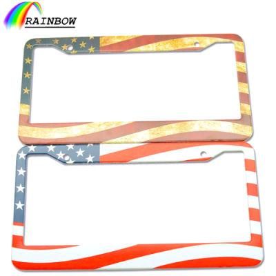 Safe and Realiable Auto Car Accessorie Plastic/Custom/Stainless Steel/Aluminum ABS/Classic Carbon Fiber License Plate Frame/Holder/Mold/Cover