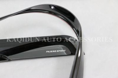 Injection Sun Visor ABS Window Visor for Pajero Sport 2016-on