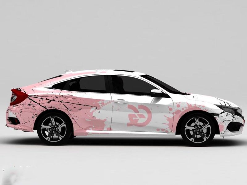 Car Custom Version Splash Ink Car Color Change Decorative Car Film
