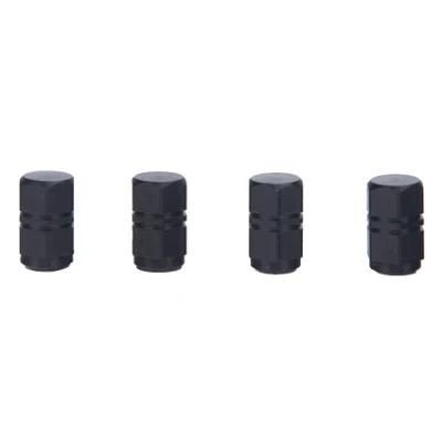 4PCS Black Wheel Tyre Tire Valve Stems Car Valve Cap