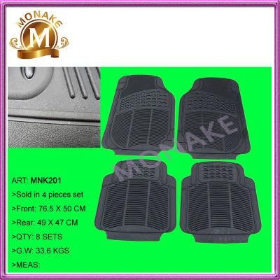 Auto Accessory Full Set Car Mat for Car/Truck (MNK201)