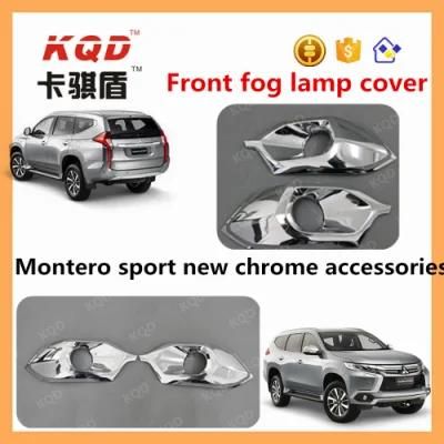 Chrome Fog Light Trims for Mitsubishi Pajero/Montero Sport