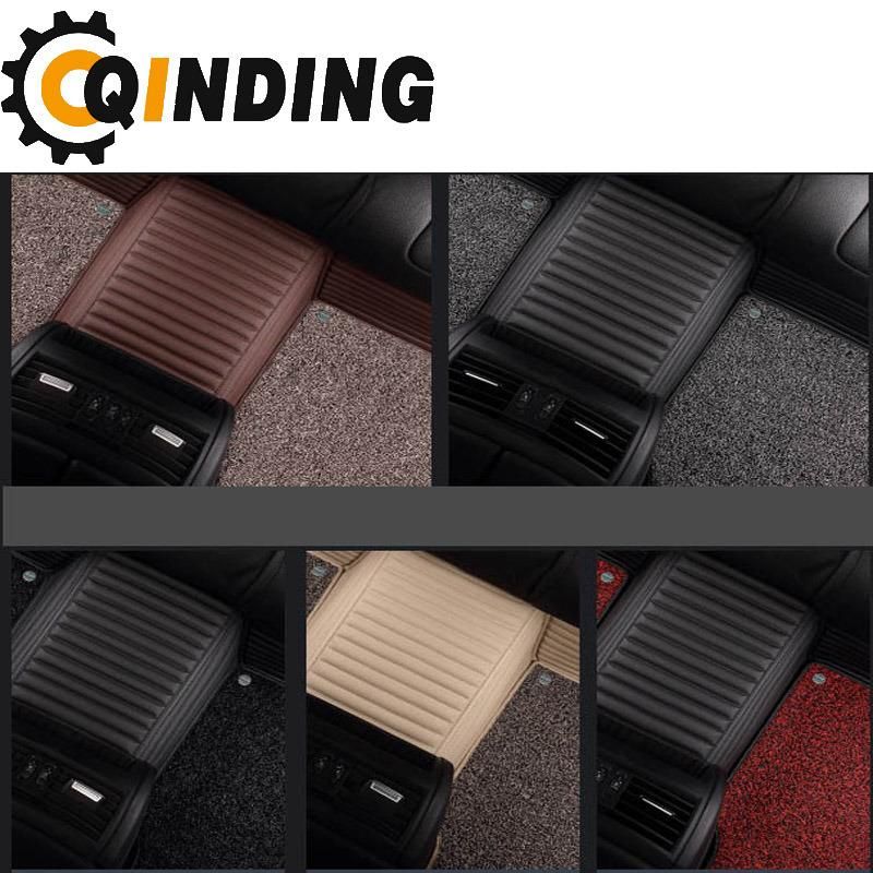Fashion 3D Car Floor Mats Waterproof Leather, Foam and TPE Raw Material