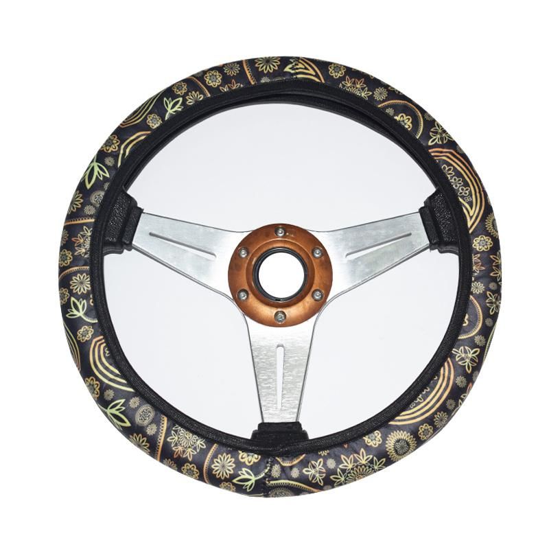 Winter Suede Automobile Car Steering Wheel Cover