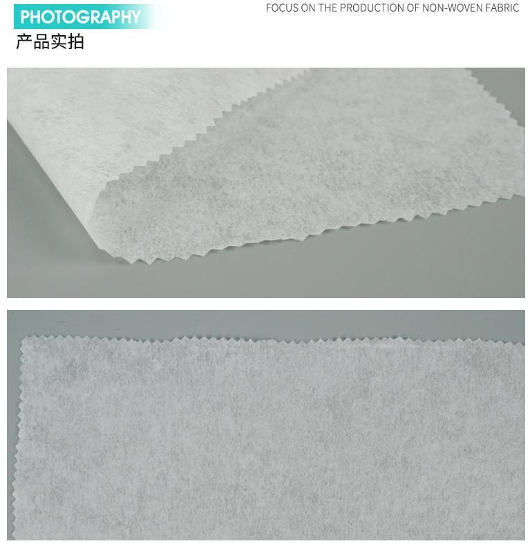 Anti-Bacteria 100% Es Fiber Rayon and Pet Spunlace Non Woven Fabrics for Hospital or Hygiene and Diapers