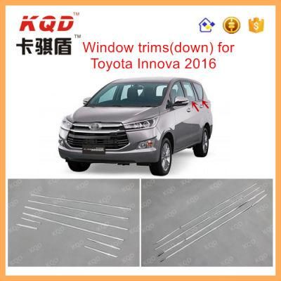 Car Accessories New Side Window Trims for Toyota Innova 2016