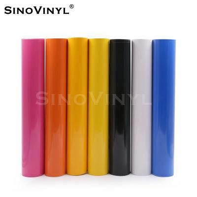 SINOVINYL 24&quot; 48&quot; Glossy Color PVC Respect Vinyl Cutter Graphic Self Adhesive Vinyl Film