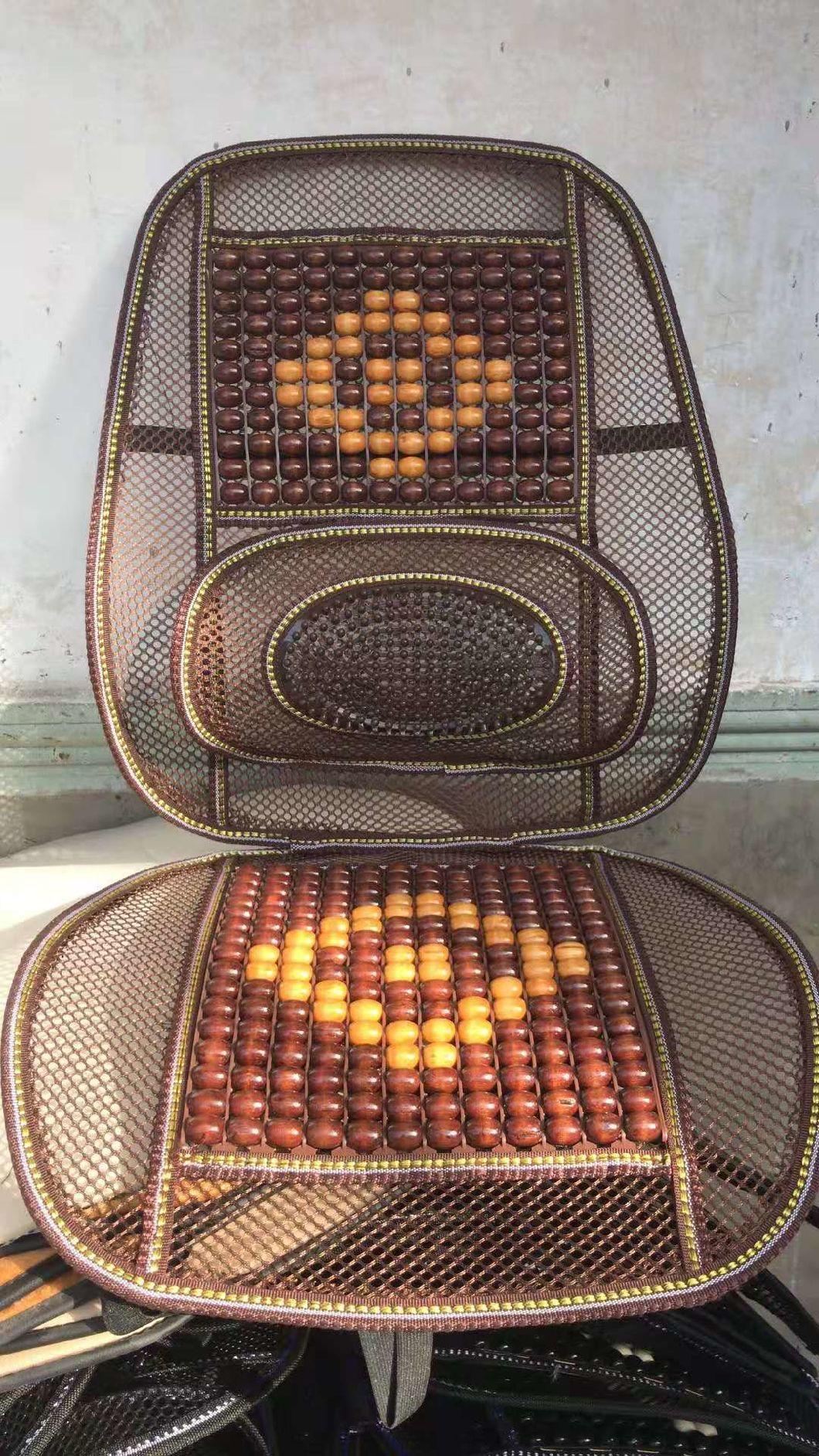 High Quality Wooden Beads Seat Cushion High Quality Wooden Beads Cushion Massage Wooden Beads Car Seat Cushion