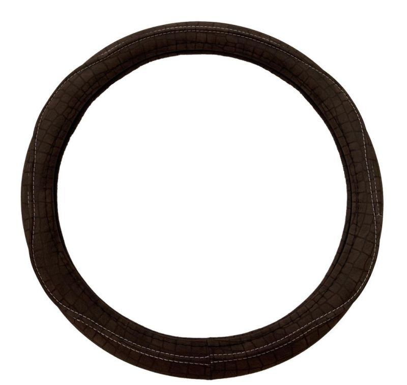 Genuine Leather Steering Wheel Cover (PZ-70477)