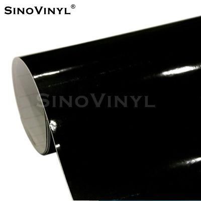 SINOVINYL Banner Graphic Self Adhesive Glue Color PVC Film Plotter Cutting Vinyl Roll