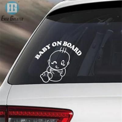 Car Sticker Protect Kids in Car Draw Attention Baby Car Sticker Personalized Waterproof Car Sticker