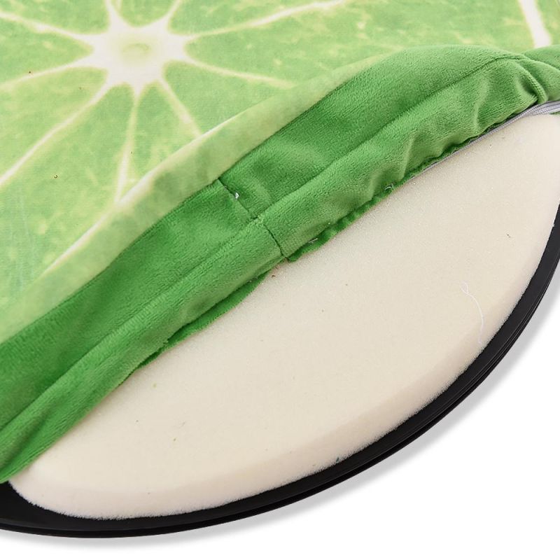 Removable 100% Poly Velvet Cover Swivel Seat Cushion