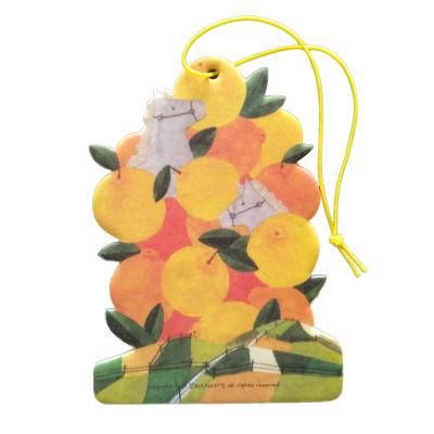 Promotional Gift Paper Air Freshener with Various Fragrance Absorbent Promotional Paper Custom Air Freshener