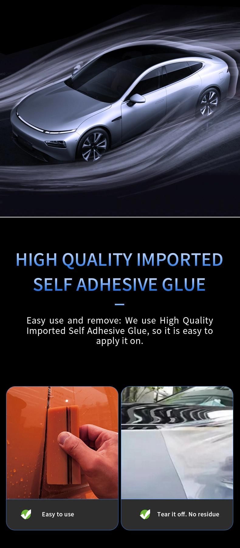 OEM High Quality TPU Ppf Glossy Car Wrap Film 7.5mil