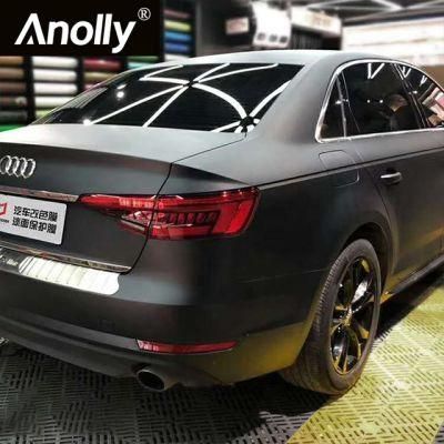 Cheap Price Removable Glue Frosted Black Matt Car Decoration Vinyl Car Wrap Film